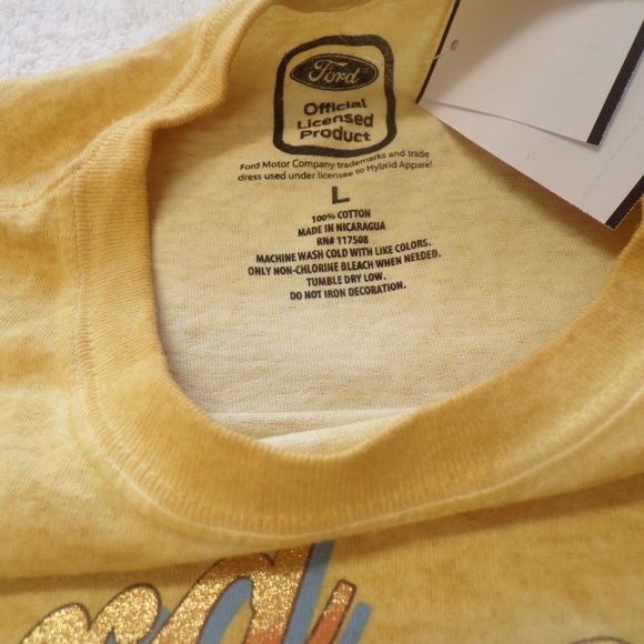 Junior's Ford Vintage Style Ford Tee "Eat My Dust" - Picture 4 of 6